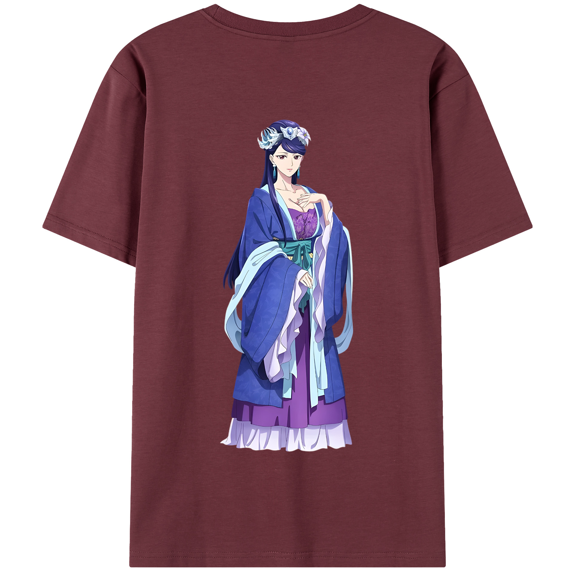 （画像用） 薬屋のひとりごと The Apothecary Diaries 綿100％半袖Tシャツ（背面プリント）